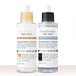 NIP CocoBeauty Peel Shot Glow Rice Ampoule Duo